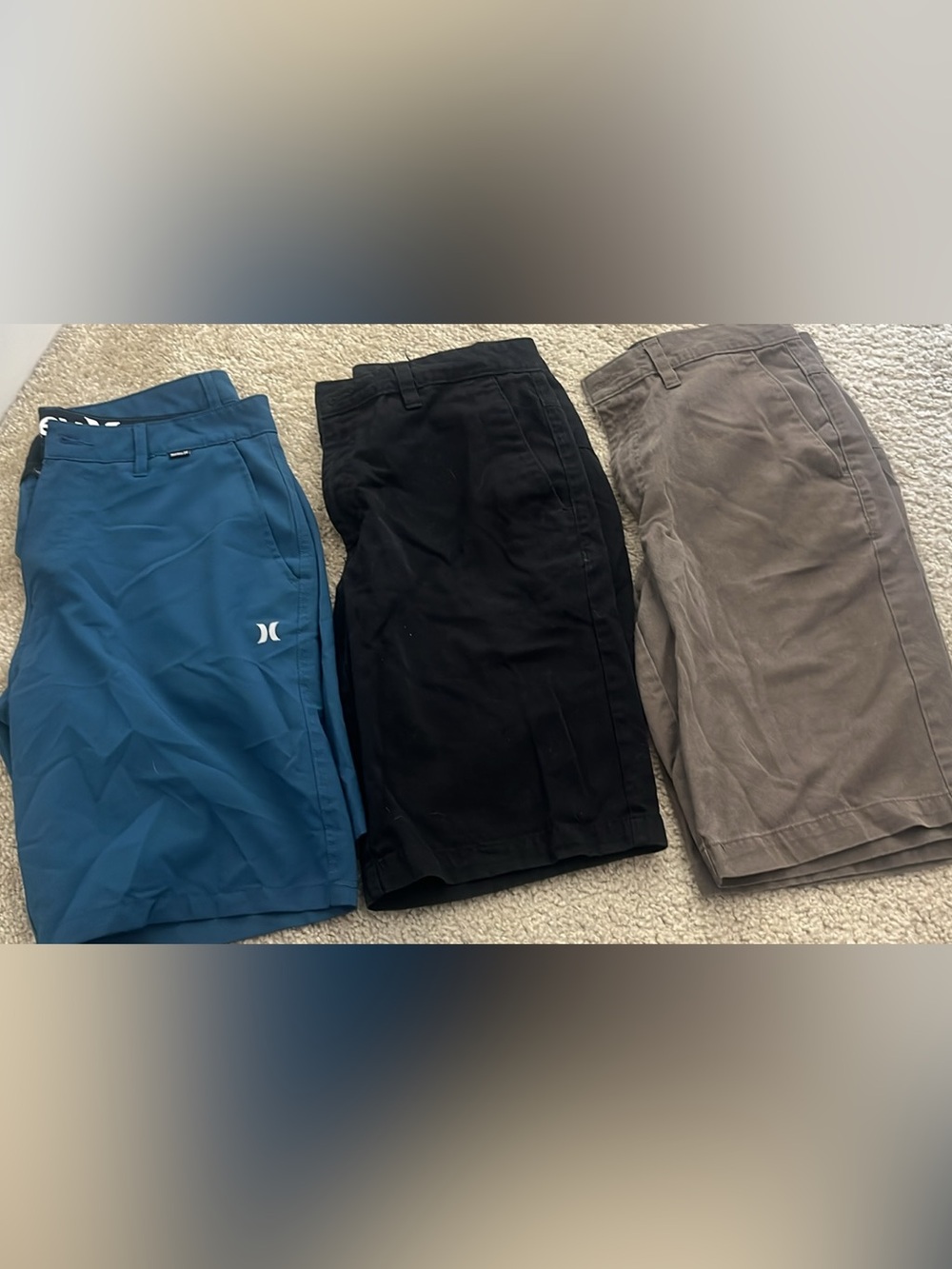 Hurley and Volcom shorts lot size 32